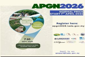 Join us in the 9th Asia Pacific Geoparks Symposium 2026 Langkawi UNESCO Global Geopark Malaysia